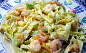Fettuccini a la Marinara Fettuccini a la Marinara