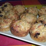 Muffi de tomates y hierbas