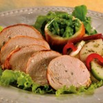 Pavo con salsa aromatizada de menta