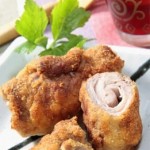 receta de rollitos de carne con queso de cabra