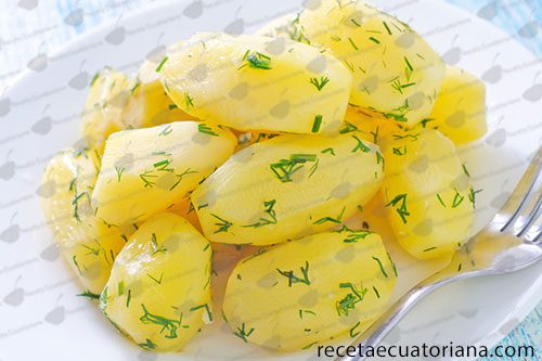 Papas con Mantequilla