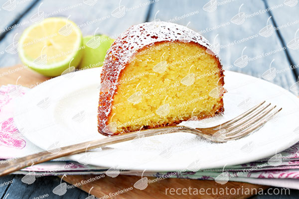 PASTEL DE LIMÓN