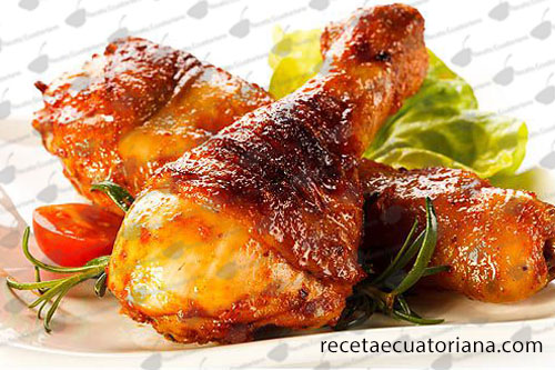 PIERNAS DE POLLO ASADO