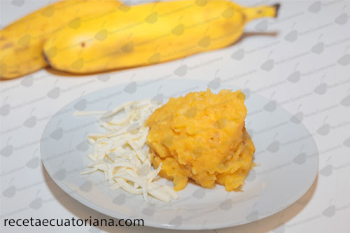 MAJADO DE MADURO CON QUESO