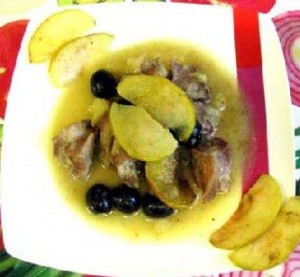 carne-con-manzana